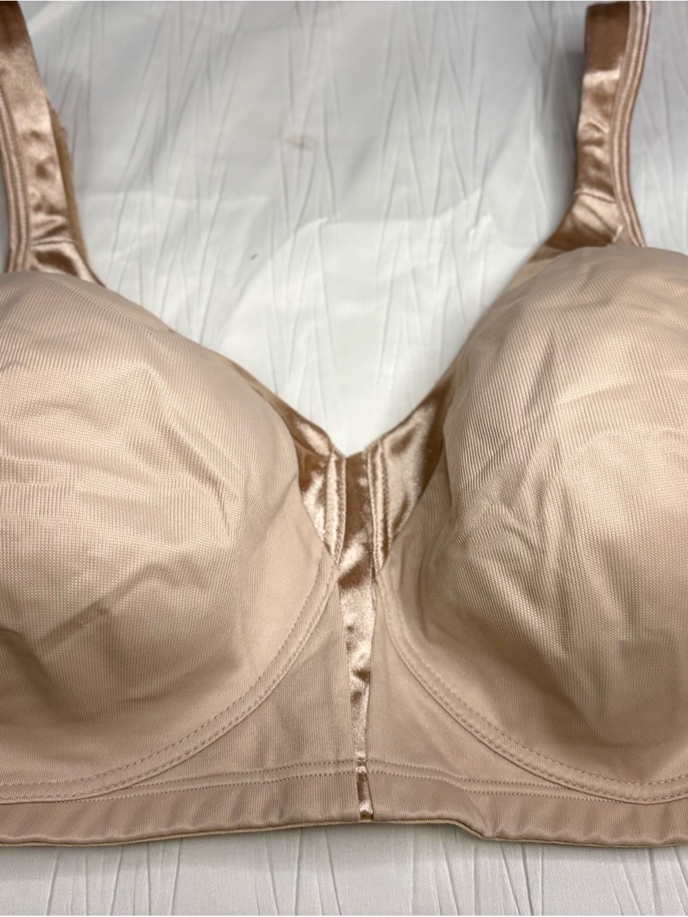 Playtex Light Beige Full Coverage Comfort Bra 44D